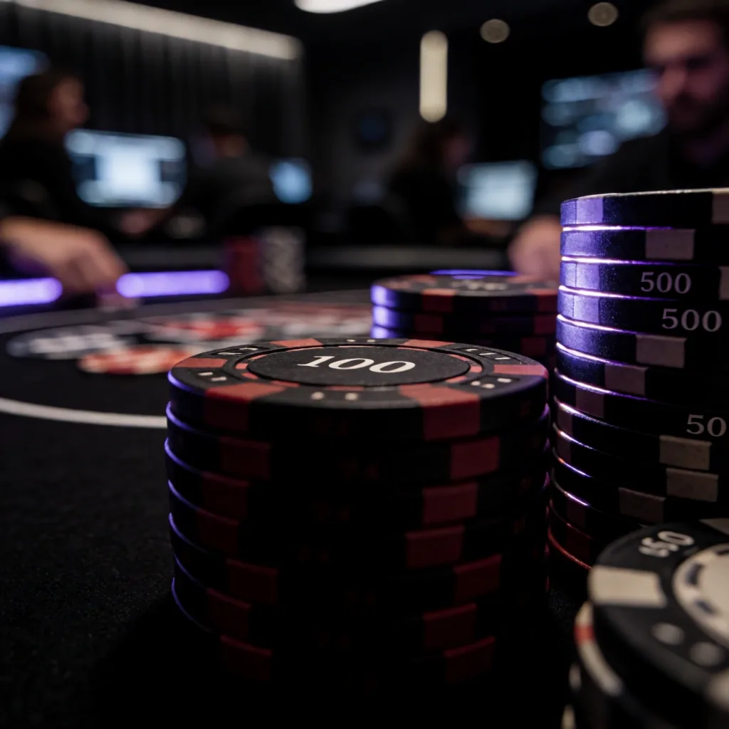 Table Prag Poker Chips